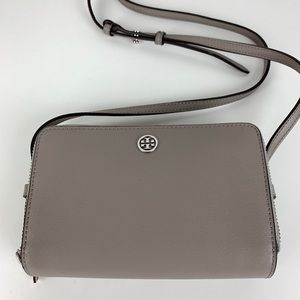 New Tory Burch Parker Mini Leather Crossbody